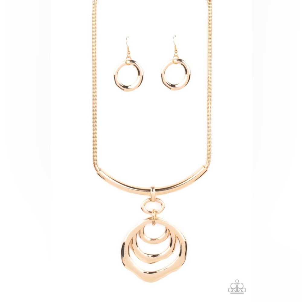 Forged in Fabulous gold Necklace